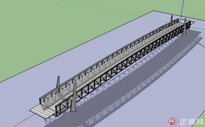 现代钢结构桥梁设计su模型(3)