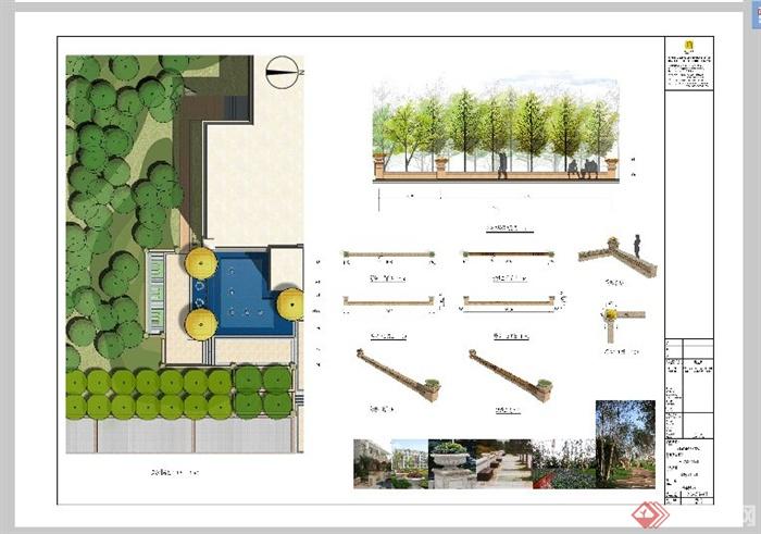 欧式风格售楼处景观规划设计PDF方案(8)