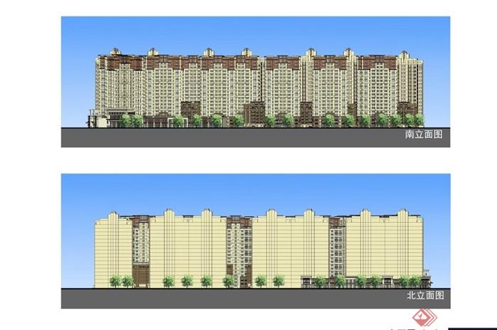 新古典住宅区建筑景观设计jpg方案(3)