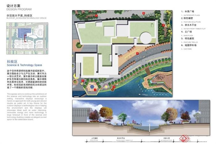 某现代风格文化广场景观概念方案设计pdf格式(7)