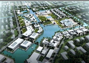 中式国际旅游区古镇概念规划设计方案