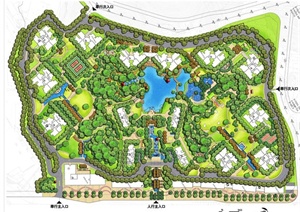 重庆某住宅小区景观规划设计方案