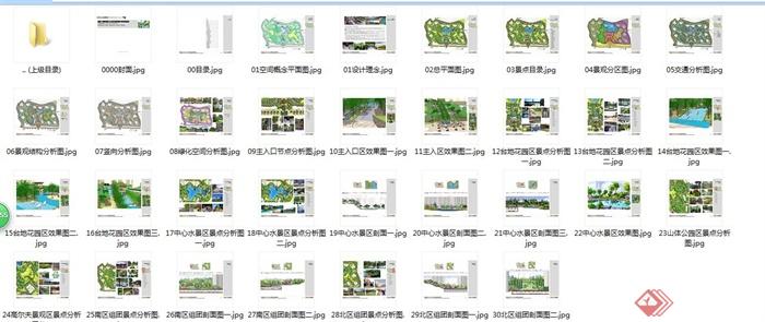重庆某住宅小区景观规划设计方案(8)