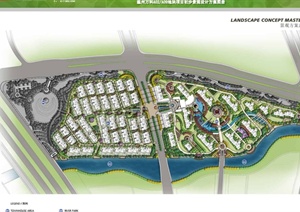 某现代风格完整的小区住宅景观规划设计pdf方案