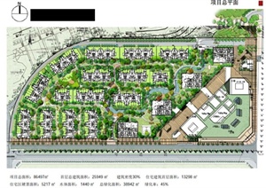 重庆某居住小区景观项目规划方案pdf文本（170页）