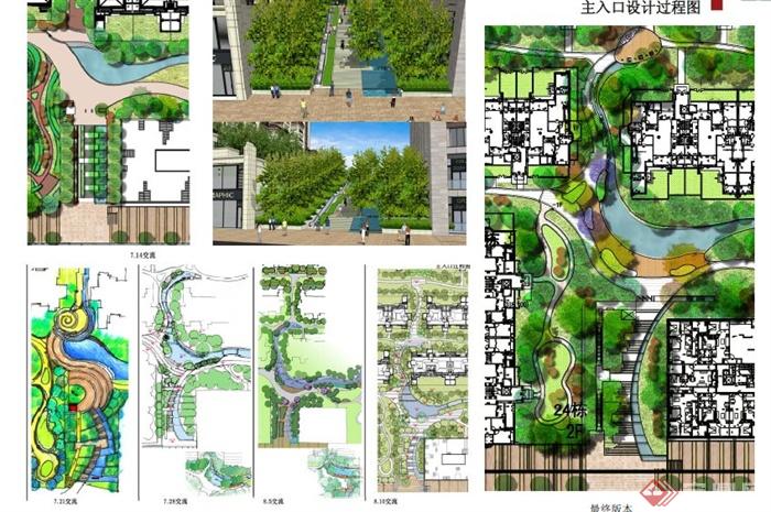 重庆某居住小区景观项目规划方案pdf文本（170页）(7)