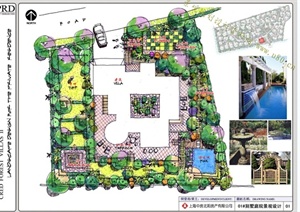 别墅庭院景观规划设计合集JPG方案