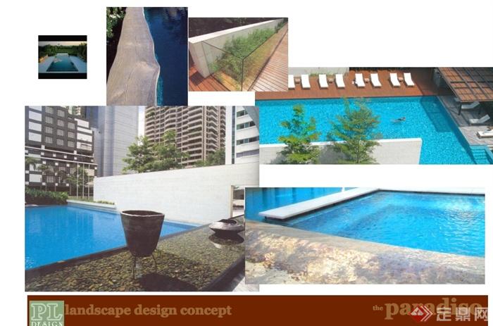 某东南亚风格售楼中心景观规划设计pdf方案(7)