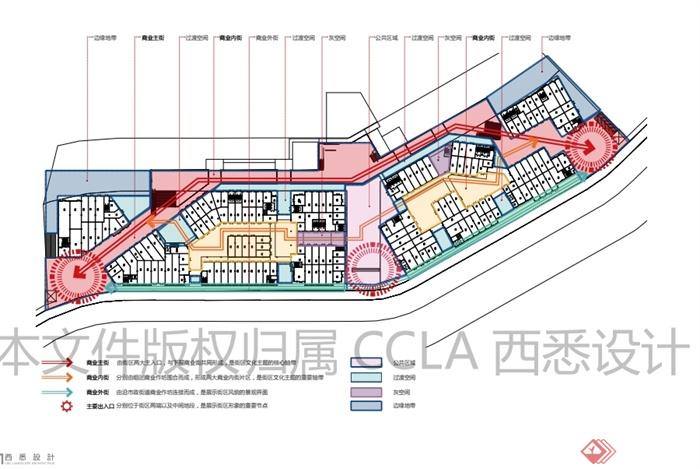 某现代中式风格住宅小区景观规划设计pdf方案(3)