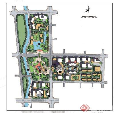 现代城市中央公园景观项目规划设计(1)