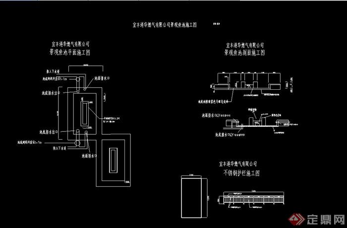 某燃气公司现代风格工厂建筑设计3DMAX含CAD方案图和JPG效果图(11)