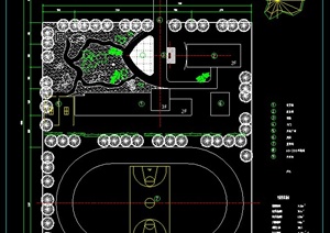 某简约现代风格小学教学楼建筑设计CAD施工图