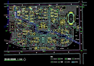 某大学校区详细规划图