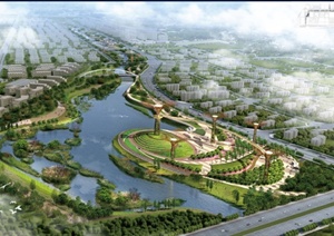某城市经济区河道水系景观设计方案高清文本
