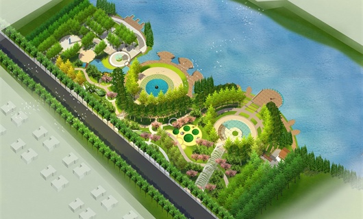 江西九江滨河绿地主题公园景观设计