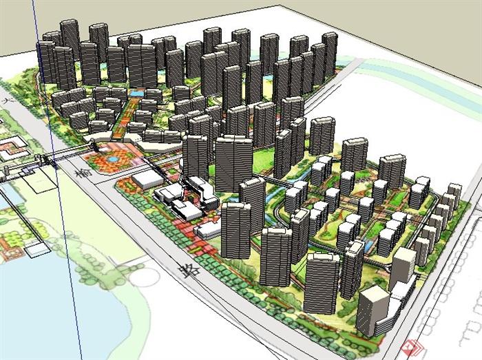 简约城市规划设计Su模型(1)
