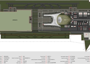 乌鲁木齐国际机场北航站区T1航站楼建筑设计PDF方案