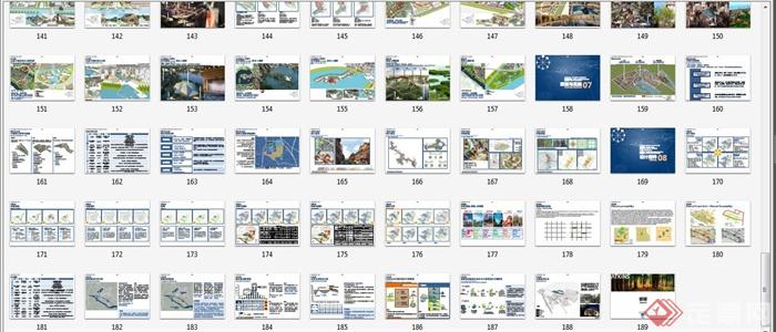 欧式风情生态住宅小镇概念规划方案文本(8)