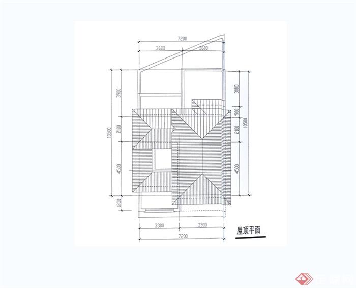 某欧式风格别墅建筑设计jpg方案(4)