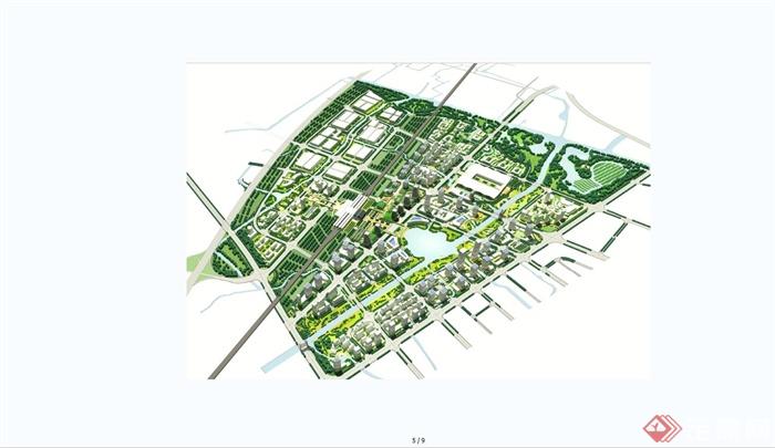 嘉兴国际商务区核心区城市景观规划设计PDF方案(13)