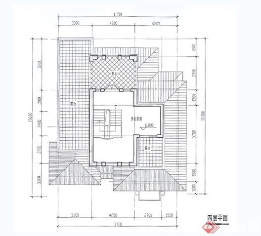 四层住宅别墅建筑方案图(5)