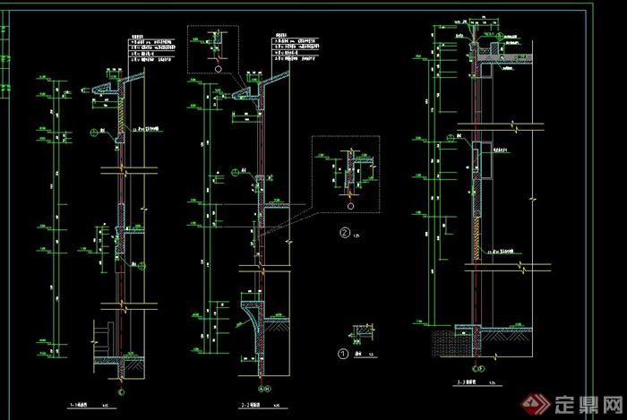 某欧式风格社区中心建筑设计CAD施工图(1)