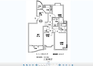 住宅经典户型设计合集JPG方案平面图