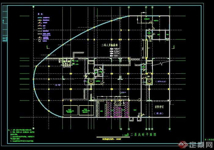 现代风格室内地下室人防建筑设计cad施工图(1)