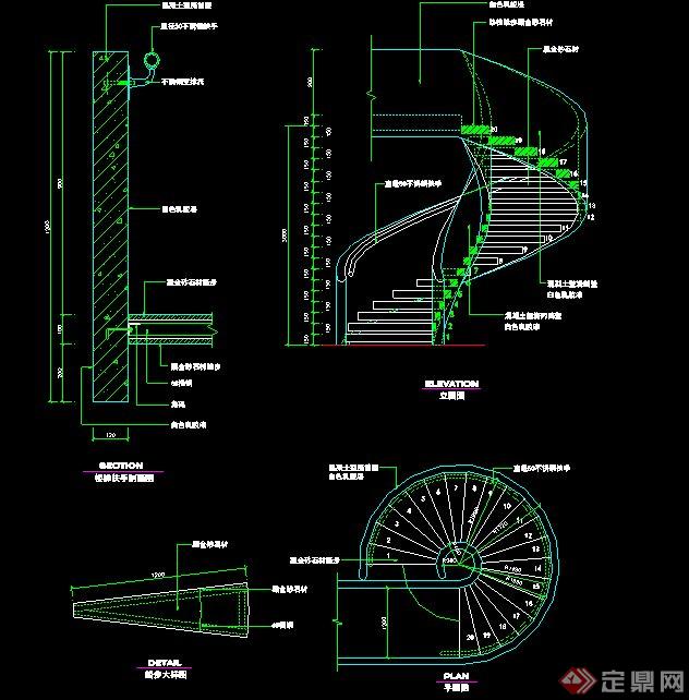 多款楼梯设计详图(2)