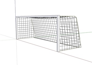 足球框设计SU(草图大师)模型