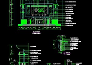 商业建筑门面设计施工图