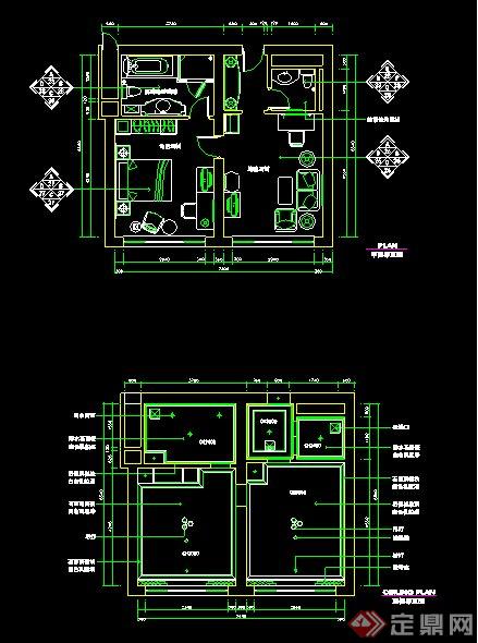 酒店客房套房室内设计方案(1)