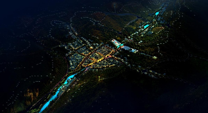 陕西铜川照金香山红色旅游景区旅游小镇规划设计方案(5)