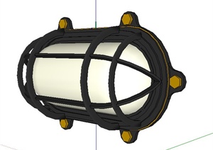现代室内小壁灯设计Su模型