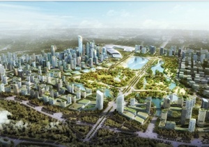 天府生态城概念总体规划设计方案高清pdf文本