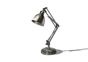 现代风格详细精致的台灯灯具设计SU(草图大师)模型