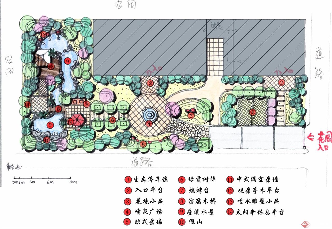 别墅平面方案设计图