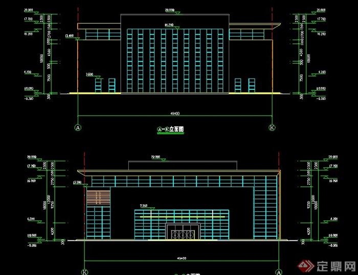 某体育馆建筑设计方案图(3)