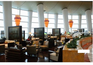 某现代风格详细酒店中餐厅设计cad施工图（含实景）
