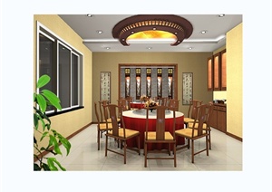 现代中式风格大型中餐厅装修设计cad施工图