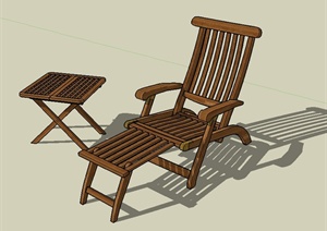 现代中式家具桌椅组合设计SU(草图大师)模型