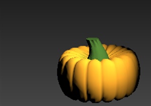 蔬菜南瓜设计3d模型