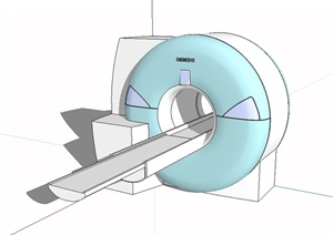 西门子磁共振医疗设备设计SU(草图大师)模型