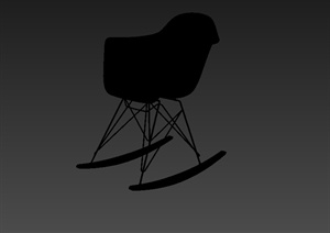 摇摇座椅设计3d模型