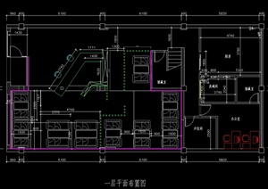 现代中式风格详细的一套茶楼室内CAD施工图