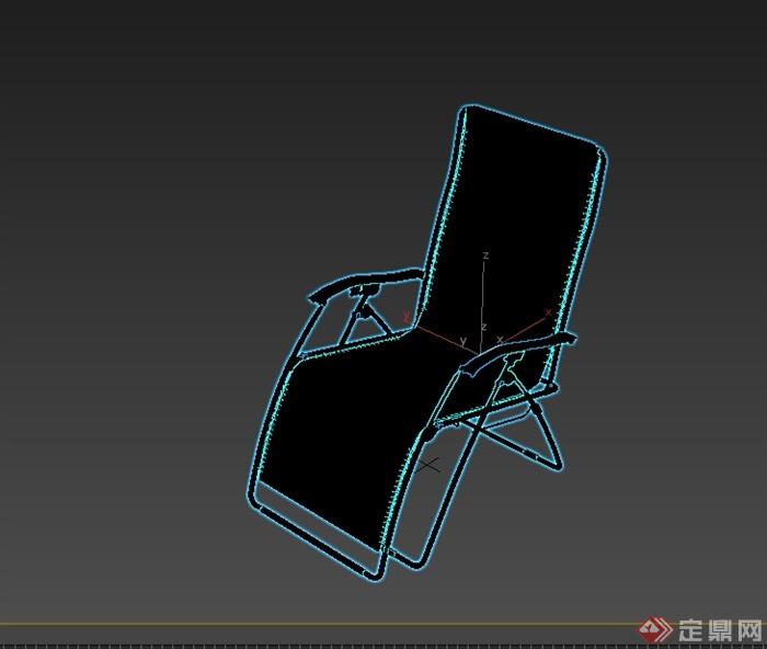 现代风格室内休闲座椅设计3d模型(1)