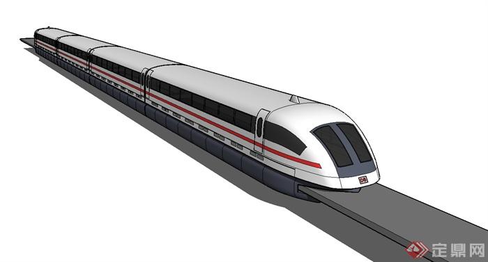 详细的火车车厢设计su模型(2)