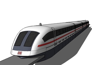 详细的火车车厢设计SU(草图大师)模型