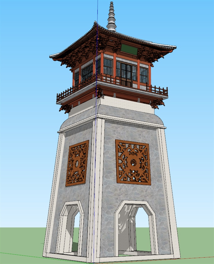 中式塔楼1(4)